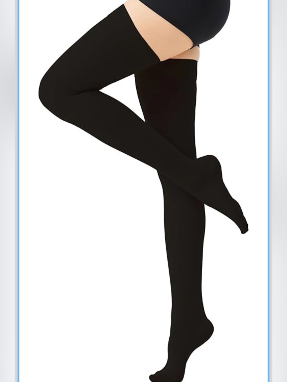 NEW Cerpite Thigh High Compression Stockings 20-30 mmHg Closed Toe Small